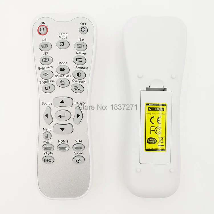 Оригинальный пульт дистанционного управления для проекторов Optoma HD20 HD21 HD23 HD200 HD230