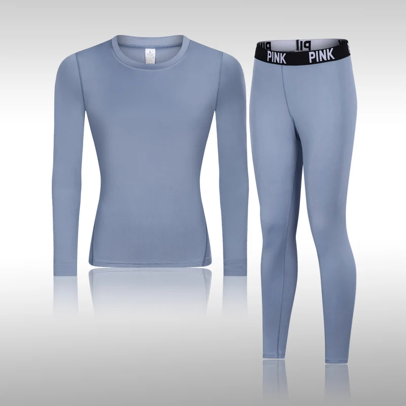 

New Long Sleeve Women Plus Size Thermal Long Johns Autumn Women Long Johns Solid Warm Women Thermal Underwear