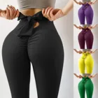 Новинка 2021, женские штаны для йоги, облегающие, облегающие, персиковые, спортивные штаны для фитнеса, леггинсы, спортивные женские штаны для фитнеса