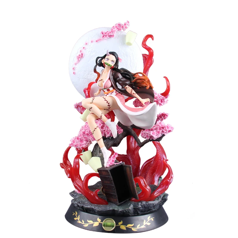 

31cm Anime Demon Slayer Kimetsu no Yaiba Kamado Nezuko GK Statue PVC Action Figure Model Toy Adult Collectible Model Doll Gift