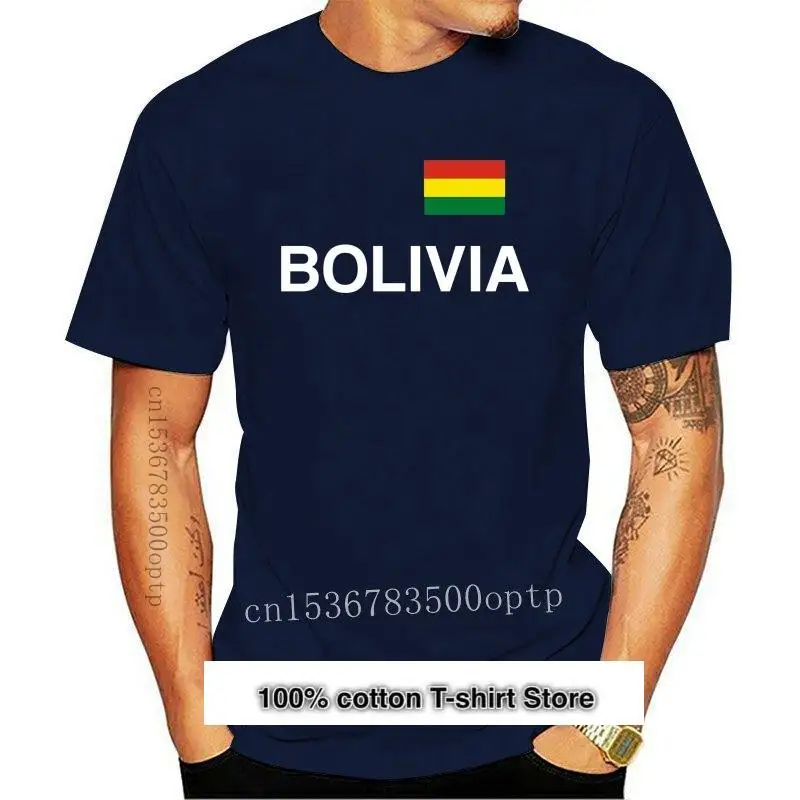 

Camiseta de Nueva Argentina, camiseta negra con bandera de presión de S a 3XL, SUCRE boliviano Morales