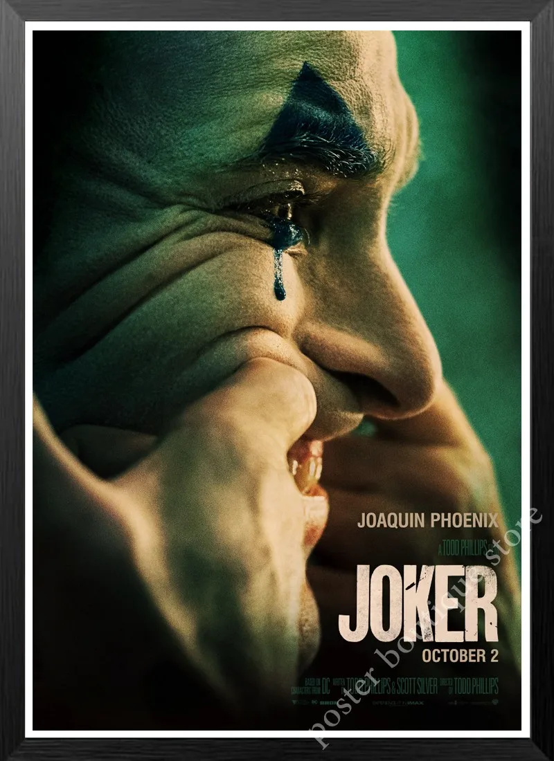 Фильм плакат с джокером крафт-бумага Джокер происхождения фильм Искусство Печать Мультфильм СТЕНА картина Бэтмен враг старый фильм плакат - Цвет: 7