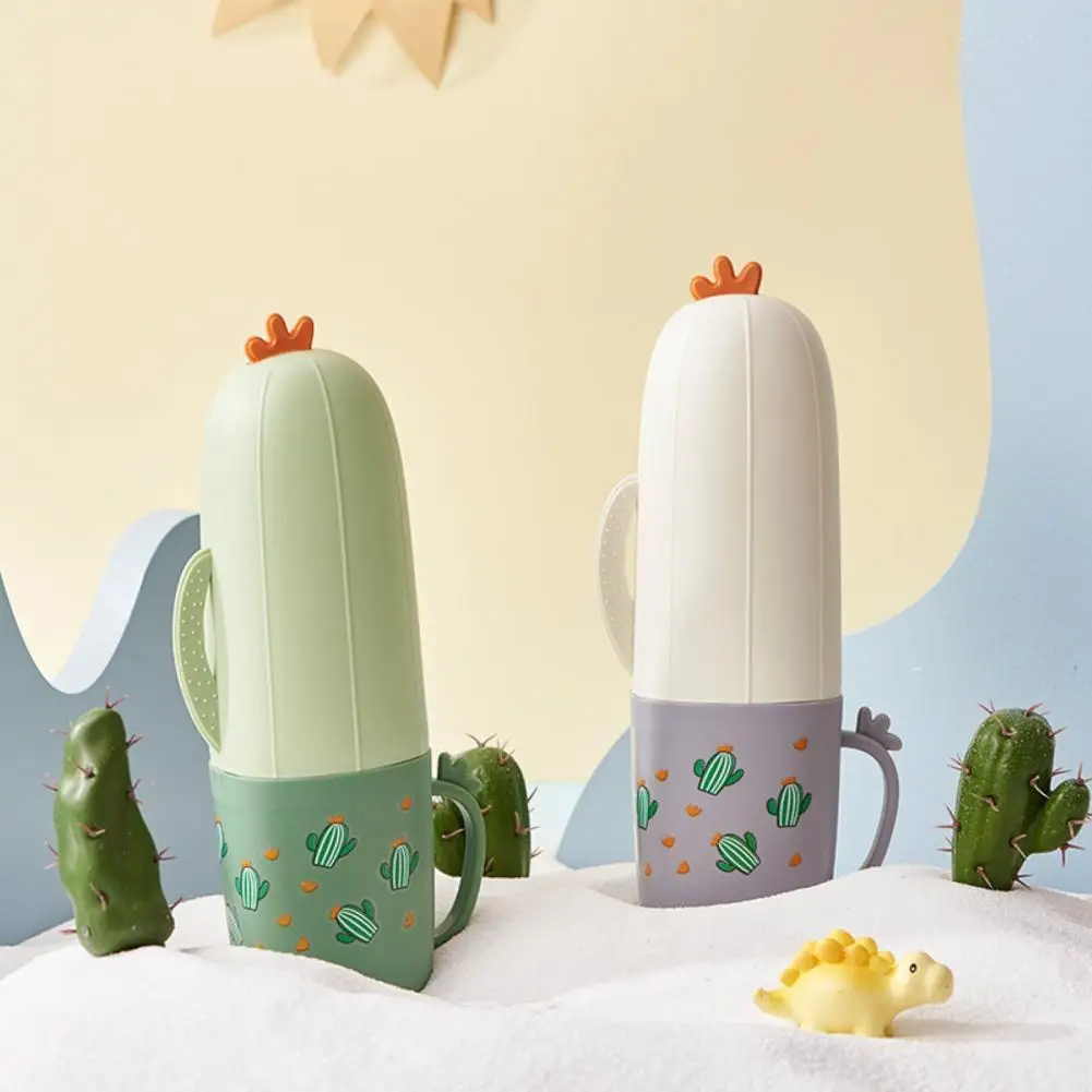 

Compact Durable Adorable Mouth Wash Tooth Tumbler Cup ABS Toothbrush Storage Case Large Capacity for Travel