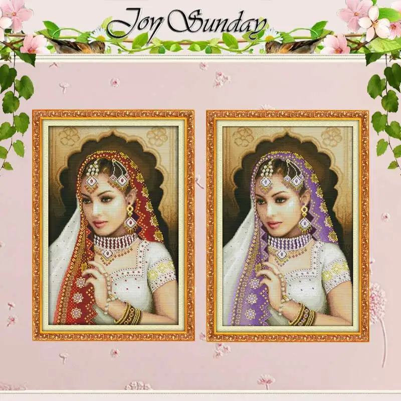 

Наборы для вышивки крестиком с изображением Восточной красоты, 11CT, 14CT, китайские наборы для вышивки крестиком, рукоделие