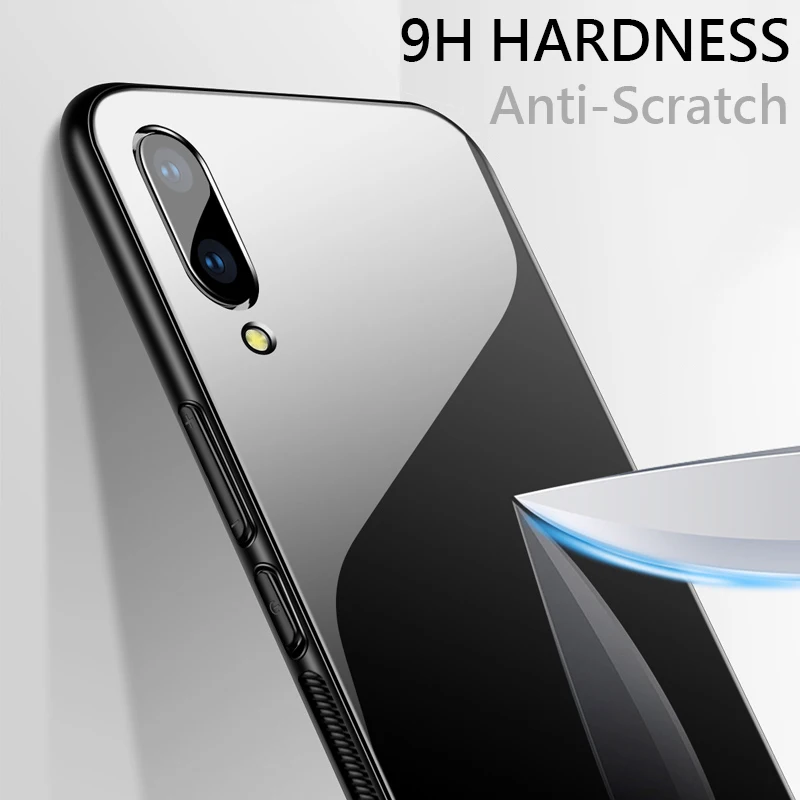 Чехол из закаленного стекла для VIVO NEX S/A Z5X Z3 Z3i Z1 V15 Pro V17 Neo мягкий чехол ТПУ с краями