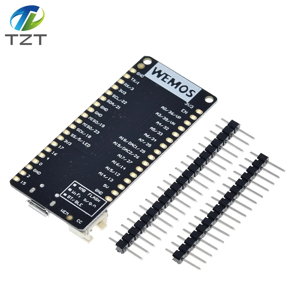 Модуль флэш памяти объемом 4 МБ для WeMos D1 ESP32 ESP 32 32S ESP32S Wi Fi Bluetooth Беспроводной