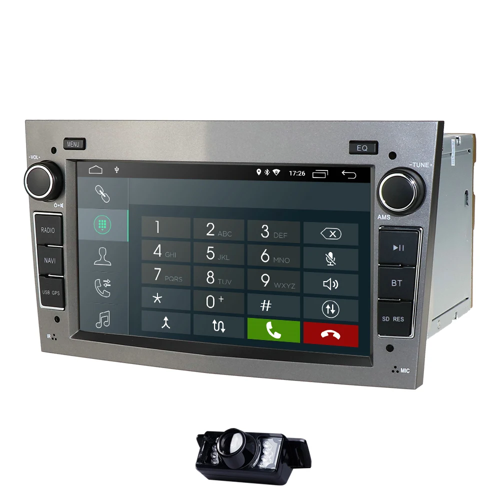Ips DSP 2GB Android 9,0 2 DIN Автомобильный gps для opel Vauxhall Astra H G J Vectra Antara Zafira Corsa Vivaro Meriva Veda камера