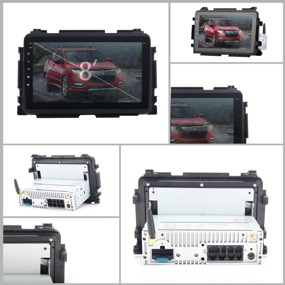 Lelv Автомобильный dvd Android для 2016 2017 hvr Honda 8 ''в автомобиль радио Navitel