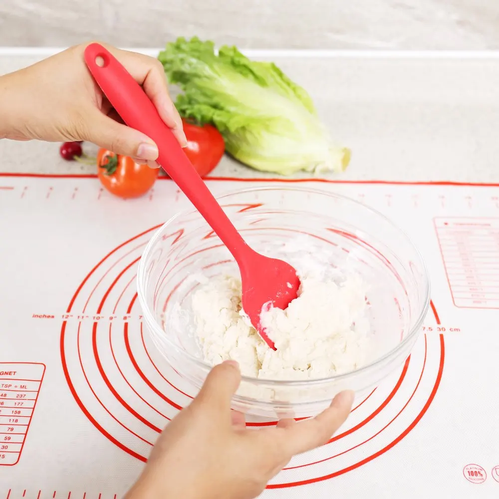 Набор силиконовых лопаток из 6 шт. термостойкие антипригарные гибкие резиновые