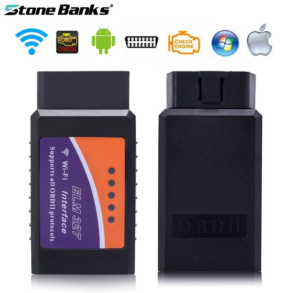 V1.5 ELM327 ObdII Bluetooth Wifi Авто Elm327 2 0 диагностический инструмент автомобильный адаптер