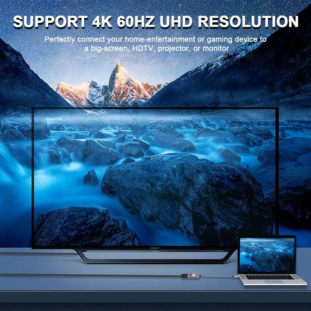 Onvian USB 3 1 Type C к DisplayPort адаптер дисплея 4K 60Hz DP для MacBook Pro iMac Surface Book 2 Pixelbook| |