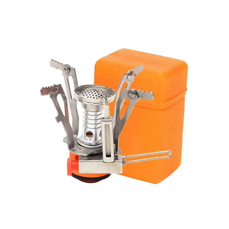 

Mini Camping Stoves Folding Outdoor Gas Stove Portable Furnace Cooking Picnic Split Stoves Cooker Burners New Arrival