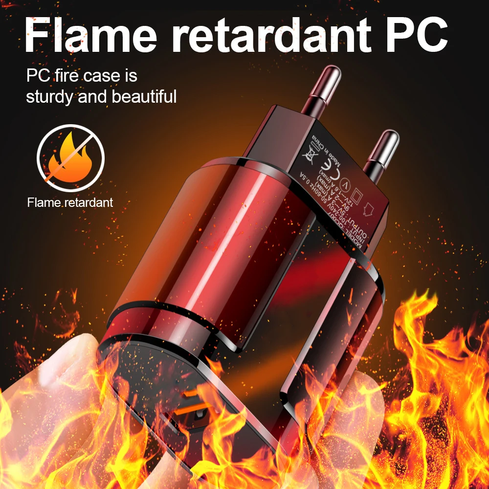 Универсальное зарядное устройство USB быстрая зарядка 3 0 настенное адаптер с