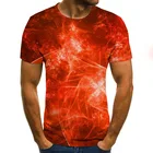2020 новая модель, футболка для мальчиков с надписью, летний сезон, модные рубашки с короткими рукавами 3D Круглый воротник Топ Футболка В Стиле Ретро Уличная Мужская футболки с рисунками из мультфильмов