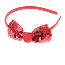 Bandeau de cheveux à paillettes colorées, couvre chef mignon et doux pour filles, vente directe d'usine, nouvelle collection 2020  (1)