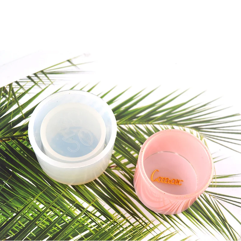 

3Pcs/set Silicone Casting Mould Crystal Epoxy Resin Mold Square Round Hexagonal Flowerpot for DIY Jewelry Box Flower Pot