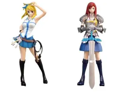 

Anime FAIRY TAIL Figure PVC Action Erza Scarlet Figurine Collection Statue Model Doll Toys About 16cm