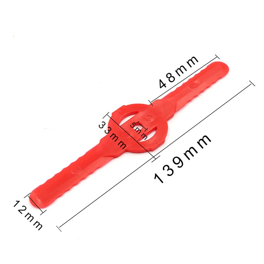 

Plastic Portable Blades Easily Carrying Part Eco-friendly Tool for Grass Trimmer Brushcutter Replacement Lawn Mower Parts