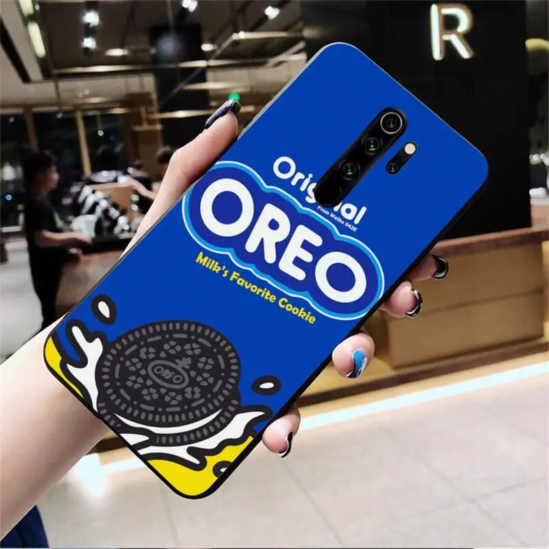 Шоколадный печенье молочный напиток pocky Bling Cute чехол для телефона Redmi Note 9 8 8T 8A 7 6 6A