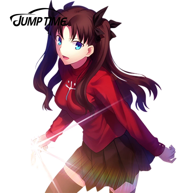 JumpTime 13 см x 9 8 Kawii японское аниме Fate stay night автостайлинг автомобильные наклейки