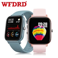 wfdrd smartwatch men women for android ios fashion sport waterproof ip68 blood pressure fitness p9 smart watch