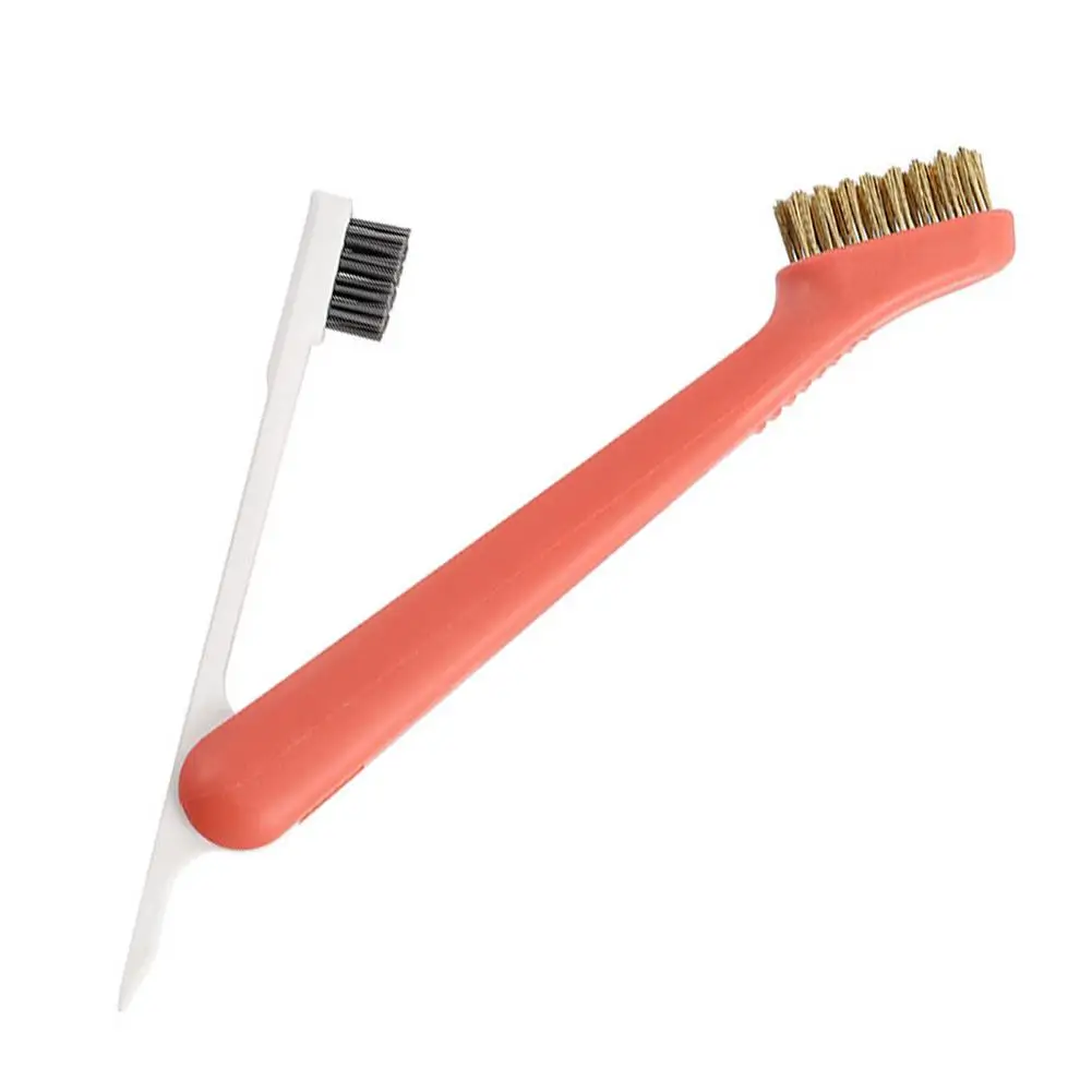 

Щетка проволочная 3-в-1, маленькая щетка для царапин с щетиной из нержавеющей стали