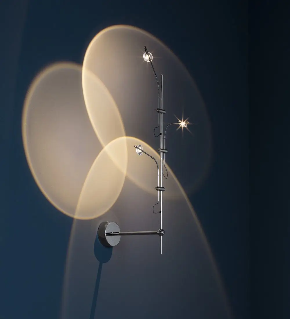

Minimalist creative LED light and shadow wall lamp personality art background wall lamp