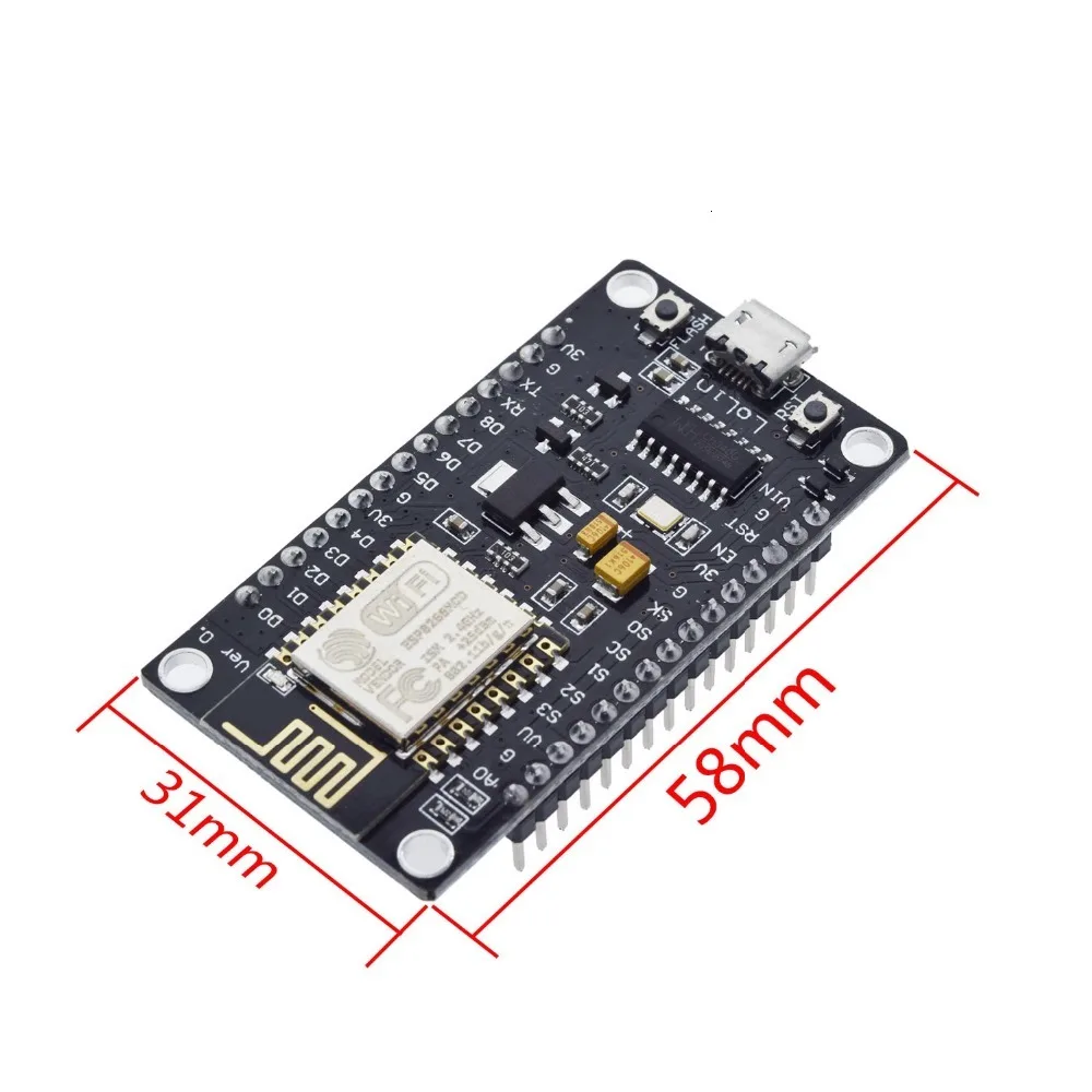 Беспроводной модуль CH340 NodeMcu V3 Lua wifi Интернет вещей макетная плата на основе ESP8266 для Arduino