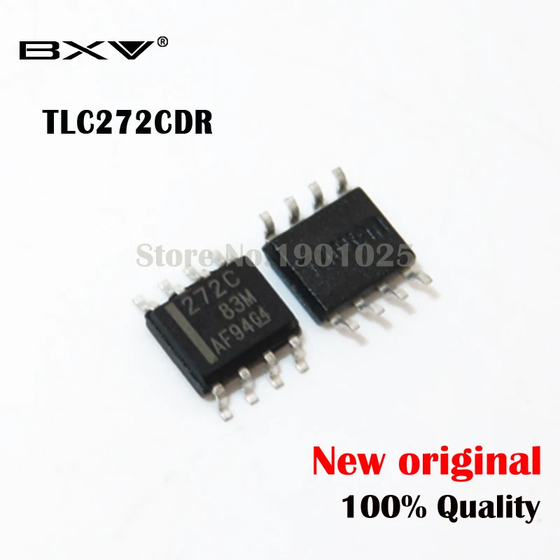 Бесплатная доставка 10 шт./лот TLC272CDR TLC272 SOP-8 272 SMD новый оригинальный | Электронные