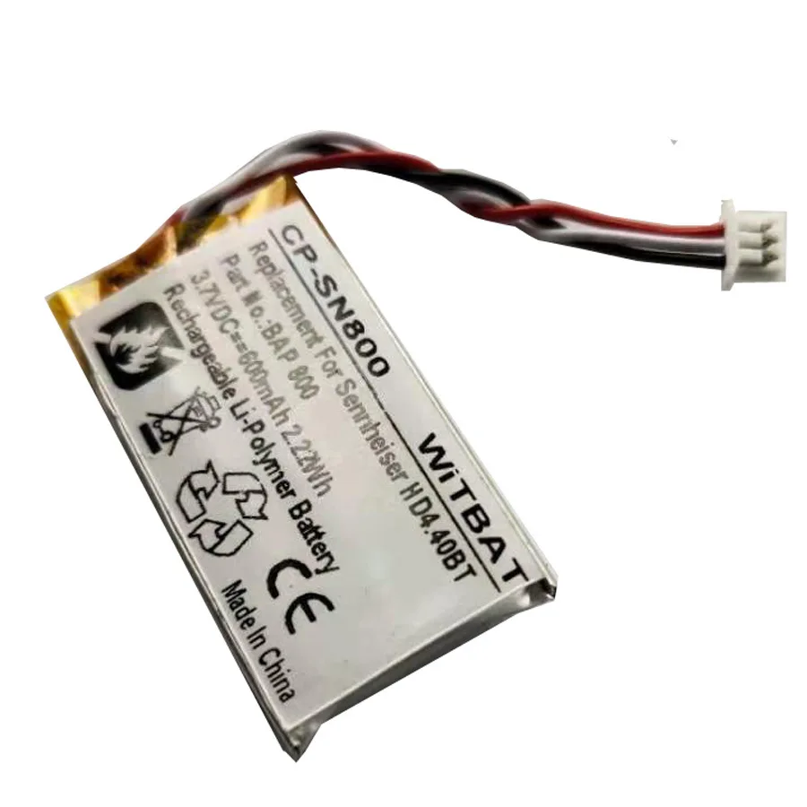 PANFU 350 мА/ч Беспроводной гарнитура для Sennheiser Flex 5000 набор 880 RS BAP 800 Батарея AHB571935PCT
