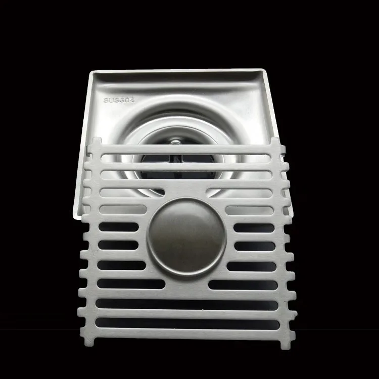 Утолщенный 304 сток в полу из нержавеющей стали насекомых и дезодорант ванная