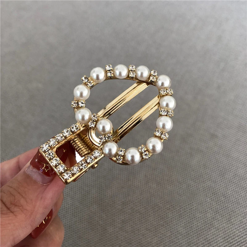 Новинка 2019 модные заколки для волос женщин Симпатичные с жемчугом девочек