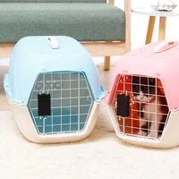 2021 new hot cut out paw prints portable pet transport dog cat cage nursing travel luggage