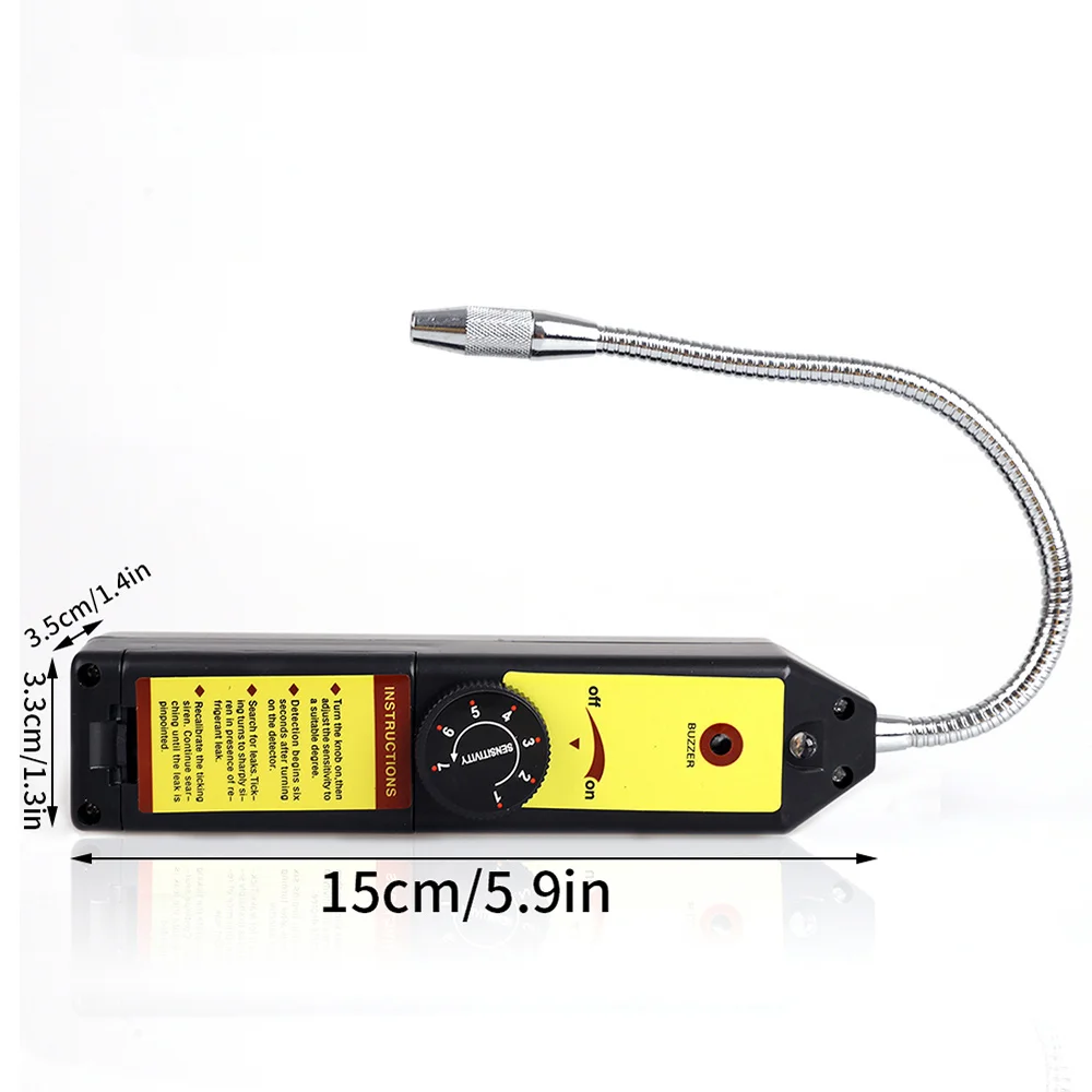 Detector WJL-6000 Leak Halogen Refrigerant Gas HVAC R22 R410A R134A R1234YF CFCs HCFC High Accuracy | Инструменты