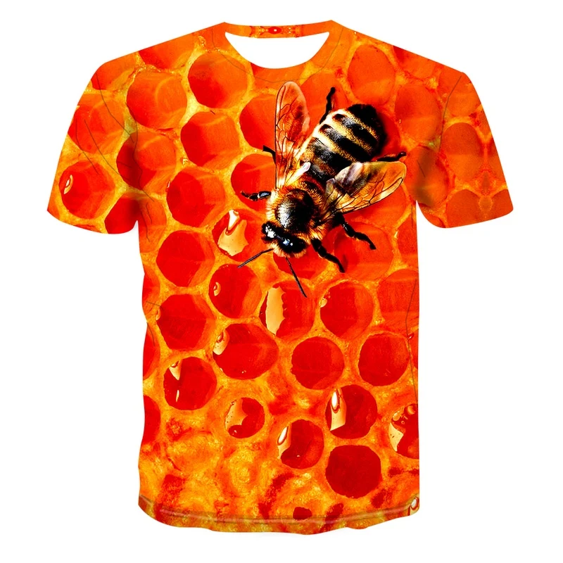 

Summer Fun 3d T-shirt Tops Casual Men's And Women's Short-sleeved Round Neck Men's Harajuku Tops T-shirts