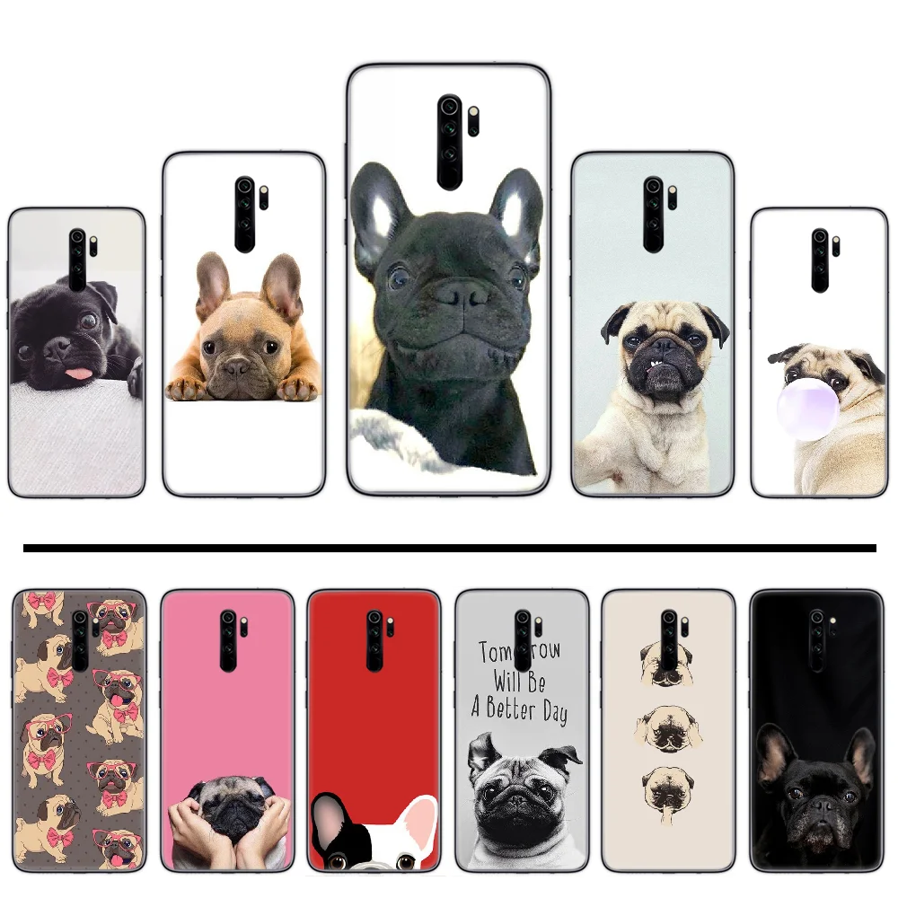 Мягкий силиконовый чехол для телефона из ТПУ с изображением французского