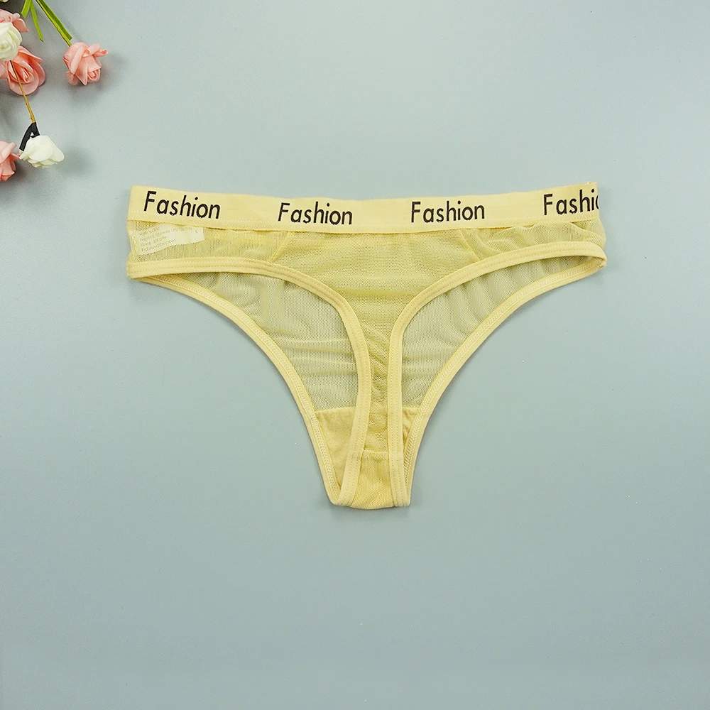 Сексуальные трусики стринги женское нижнее белье прозрачные с низкой посадкой