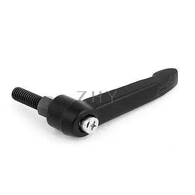 Черный металл 6 мм устройства с Резьбой Пластиковые регулируемые ручки |