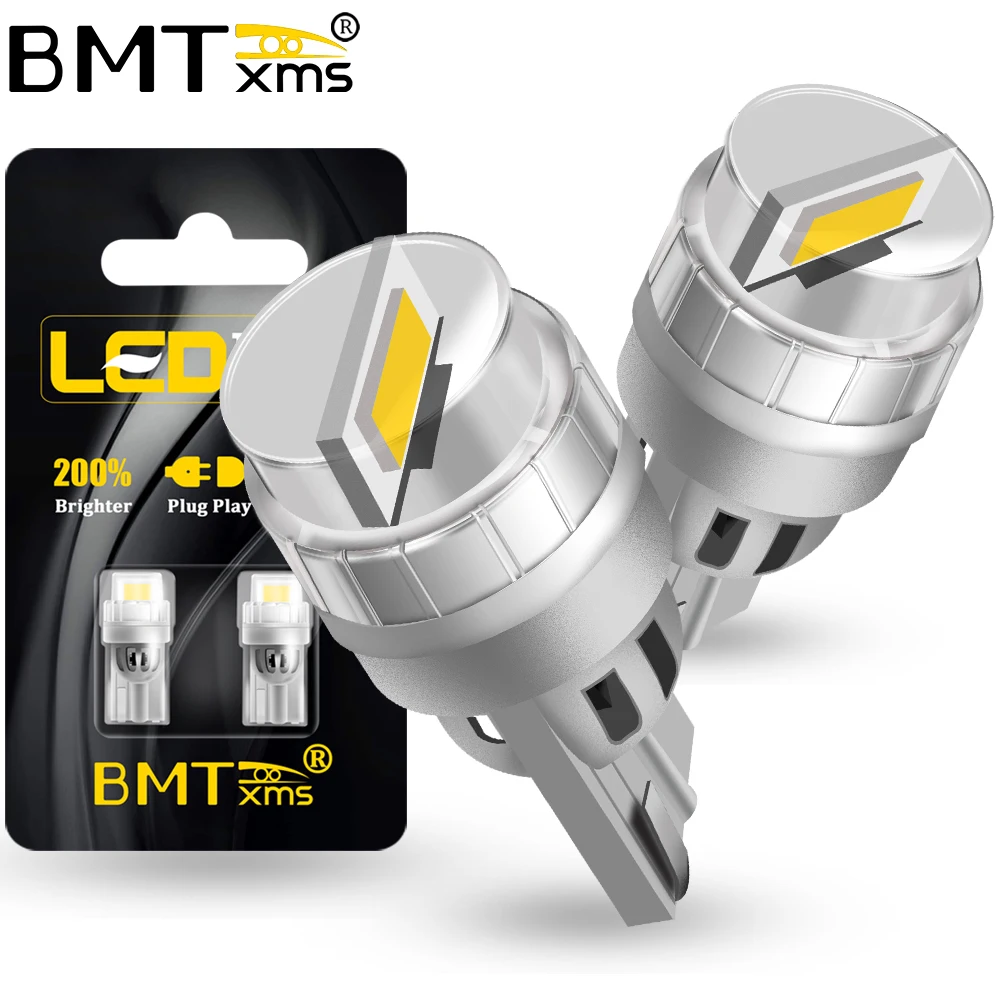 

BMTxms 2Pcs W5W LED Lights Error Free Canbus 12V 168 T10 LED For BMW Mini Cooper F54 F55 F56 R52 R53 R55 R56 Parking Lights
