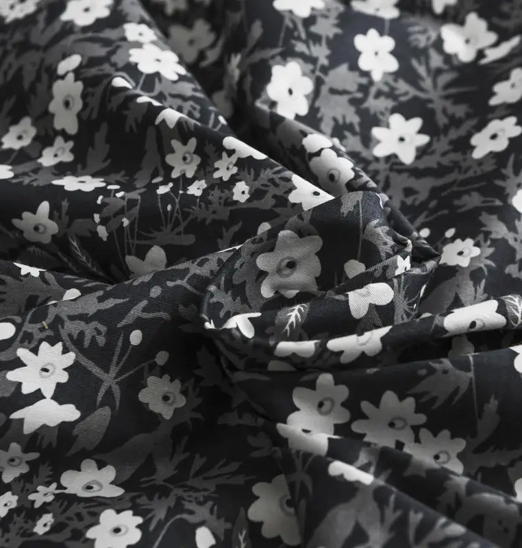 Комплект постельного белья из хлопка с цветочным принтом Высококачественная