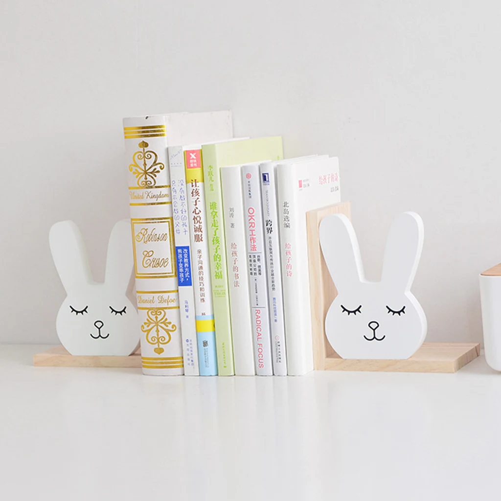 Desk Organizer Literature Photo Display Rack Wood Adjustable Desktop Storage Bookcase Shelves for Office Home | Канцтовары для