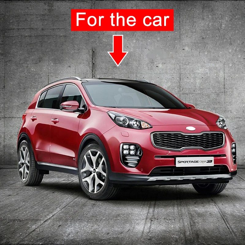 Наклейки для передней двери автомобиля Kia Sportage 4 QL 2016 2017 2018 2019 2020 ABS | Автомобили и