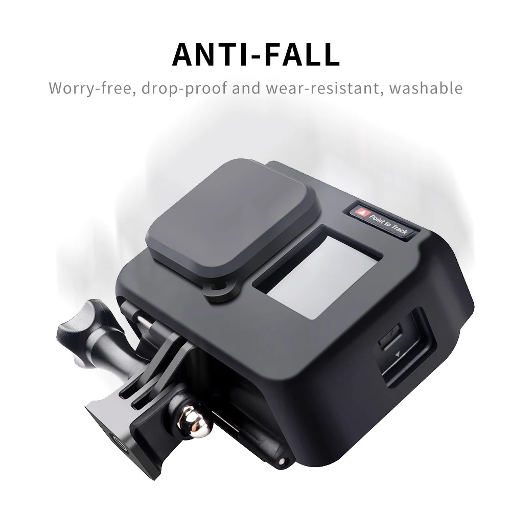 

4K Camera Frame Silicone Case Protective Silicone Case for Insta 360 One R Camera Protector Film Lens Cap Cover Camera Accessory