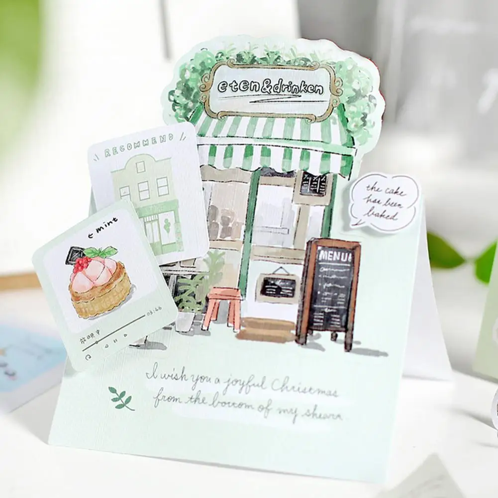 4Pcs Universal Paper Collection Supplies Decorative Scrapbook Sticker Set DIY Diary Fade-less for Student | Дом и сад