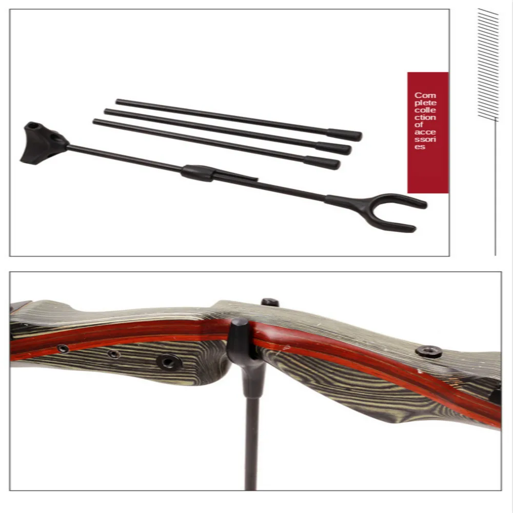 

Bow and arrow recurve bow frame Archery children's bow and arrow universal beautiful hunting bow fiberglass bow frame
