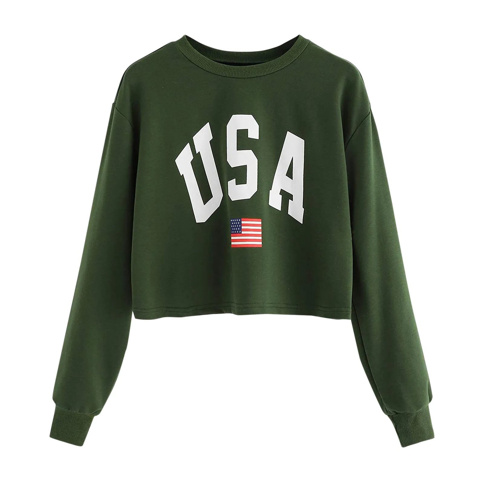 

Women's Letter Print Casual Hoodie Long Sleeve Pullover Sweatshirt Crop Top Sweatshirt Autumn Thin Pullover Худи Оверсайз R5