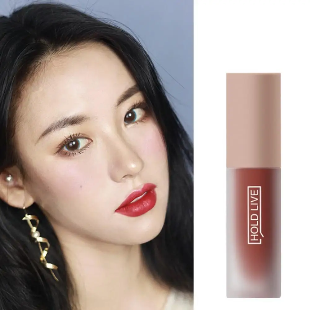 Liquid Matte Lip Gloss Long Lasting Waterproof Moisture Moisturizing Crystal Lip Gloss Silky  Lip Makeup Cosmetic