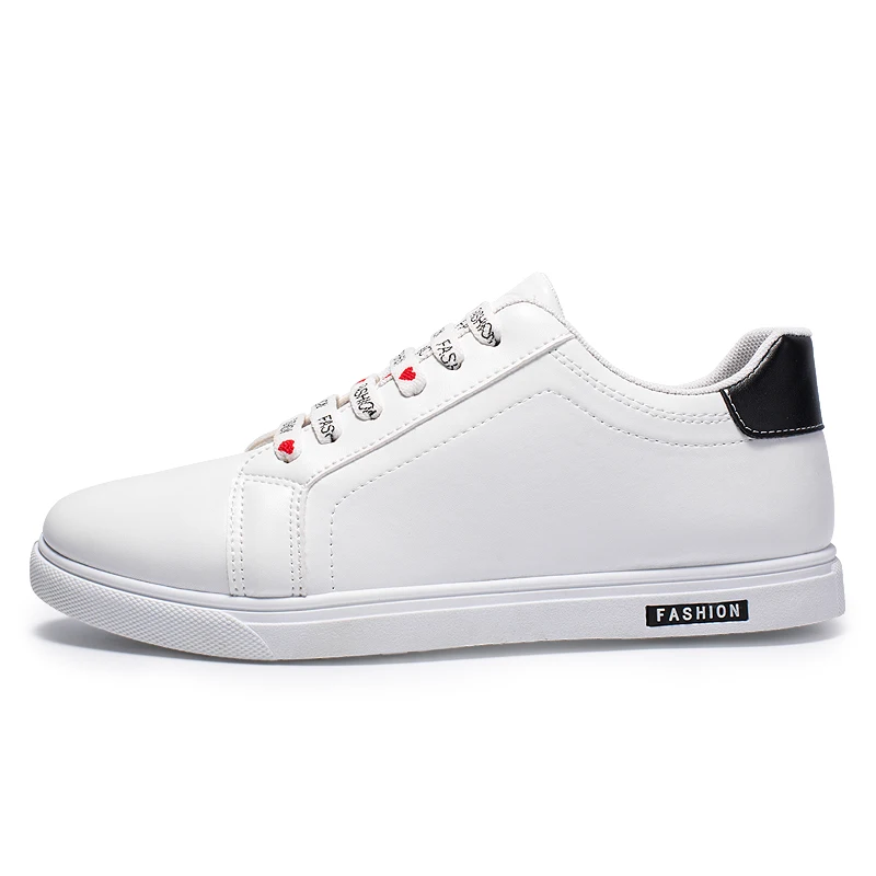 

School Shoes Boys Casual Leather Sneakers Male Autumn 2021 Fashion Sneakers Flat Outdoor Shoes Men Sneakers Flats Man Trainers