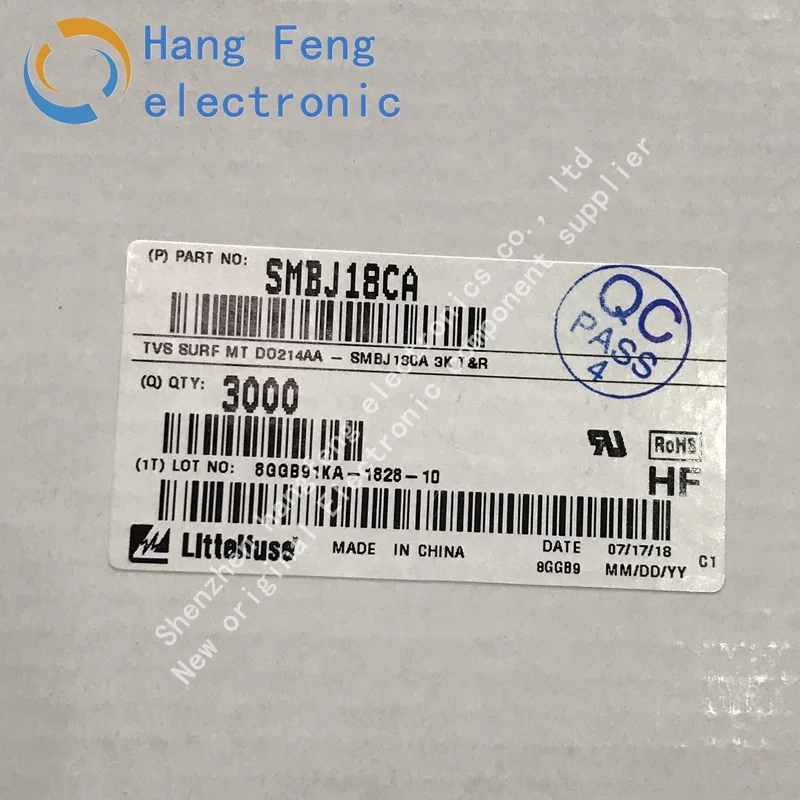 20 шт. SMBJ18CA SMBJ18 ESD супрессор/TVS diode 18 в 600 Вт DO-214AA новый оригинальный | Электронные
