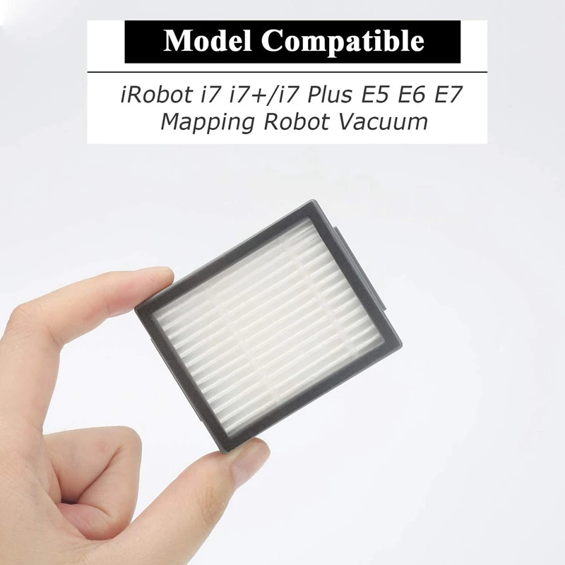 

Replacement Parts for IRobot Roomba I7 I7+ I8 I3 I6+ Plus E5 E6 E7 Vacuum,Surface Brush, HEPA Filters